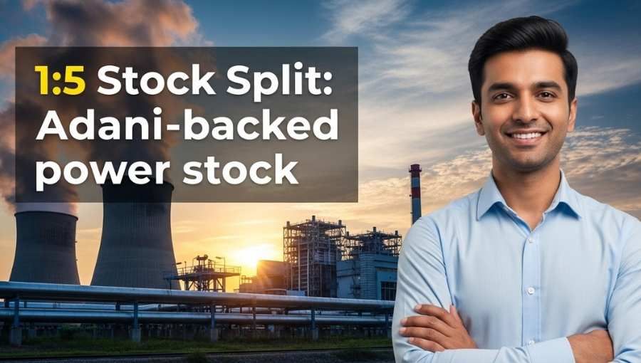 1 5 Stock Split Adani Backed Power Stock