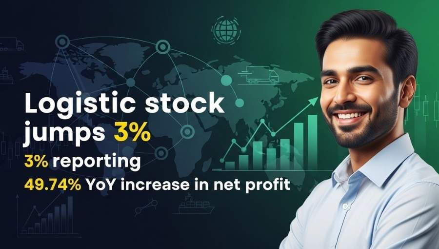 Logistic Stock Jump 3 Percente With Net Profit Increased
