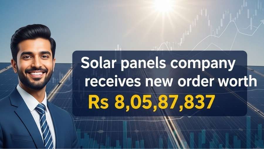 Solar Panel Stock Got New 80587837 Order