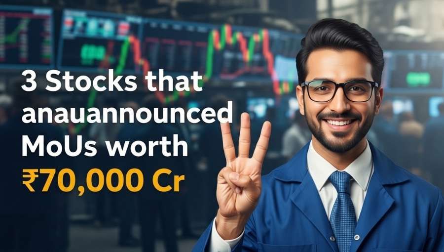 3 Stock That Announced Mou Worth 70k Cr