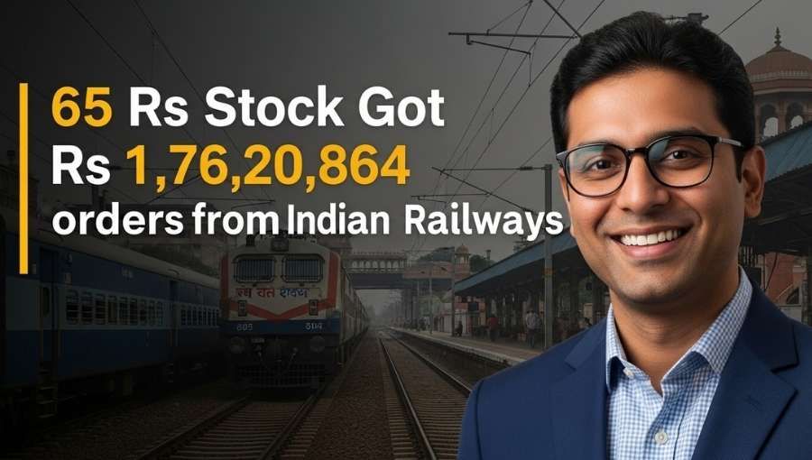 65Rs Railway Stock Got 17620864 Order