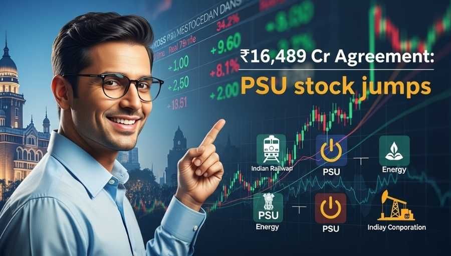 16489 Cr Agreement PSU Stock Jump