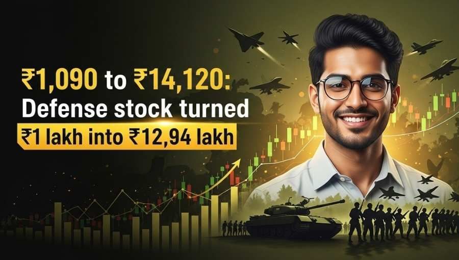 Defence Stock Turned 1L Into 12 Lakh